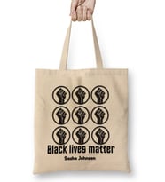 Black Lives Matter Sasha Johnson Bez Çanta Uzun Saplı