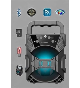 Yüksek Performanslı Bluetooth Hoparlör Kablosuz Taşınabilir