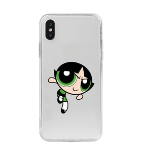 Iphone XSMAX Uyumlu Buttercup Tasarımlı Şeffaf Telefon Kılıfı