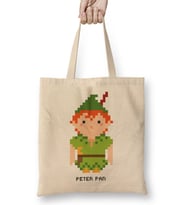 Peter Pan Pixel Character Bez Çanta Uzun Saplı