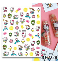 Adanil Yunus Kıyafet Dondurma Hello Kitty Sticker J0-2228