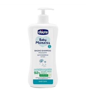 Chicco Baby Moments Göz Yakmayan Yenidoğan Saç ve Vücut Şampuanı 500 ml