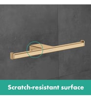 Hansgrohe Çift Tuvalet Kağıdı Tutucusu Addstoris, Çift Kağıt Rulo Tutucu, Mat Siyah