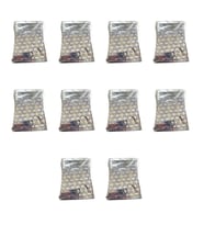 Omeyva Desenli Metalize Hediye Paketi Yapışkanlı Torba Poşet - 15x25 Cm. - 100 Adetlik 10 Paket