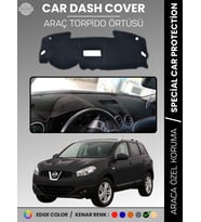 NİSSAN QASHQAİ J10 (2007-2013) Torpido Örtüsü Ön Göğüs Koruma Araca Özel Çatlamayı Önler Kaymaz