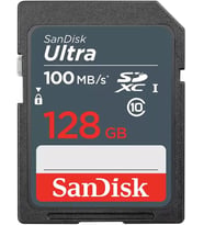 SanDisk Ultra 128GB 100MB/s SDXC Class 10 UHS-I Hafıza Kartı SDSDUNR-128G-GN3IN