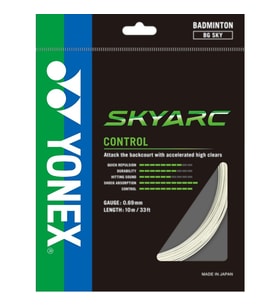 Yonex Skyarc Badminton Kordajı 0.69 mm / 10 M - Beyaz