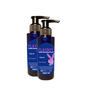 Playboy Libido Boosting Cream 125ml Kadınlara Özel Libido Arttırıcı Krem 2 Adet