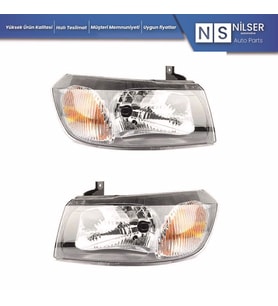 Ford Transit V184 Ön Sağ-Sol Motorlu Far Takımı 2001-2006 AYFAR