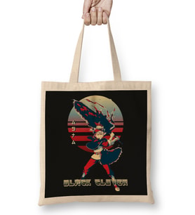 Asta Black Clover Bez Çanta Uzun Saplı