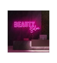 BEAUTY Salon Yazılı Neon Tabela