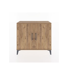 Arges Şifonyer 2 Raflı 2 Kapaklı 88x30x80 Çam-Çam