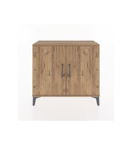 Arges Şifonyer 2 Raflı 2 Kapaklı 88x30x80 Çam-Çam