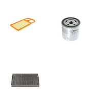 Bosch Filtre Bakım Seti Seat Leon 1.6 16v 1999-2006 AUS Motor Hava + Yağ F. + Polen Filtre Bosch