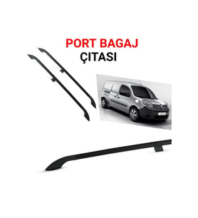 KANGOO SİYAH PORTBAGAJ TAVAN ÇİTASI UZUN ŞASE 2008 2009 2010 2011 2012 2013 2014 2015 2016 2017 2018 2019 2020 2021