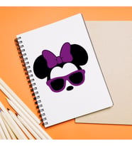 Minnie Mouse Sevgili Çift Tasarımlı Defter