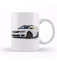 Skoda Octavia Mk3 Vrs Estate Kupa Bardak Porselen