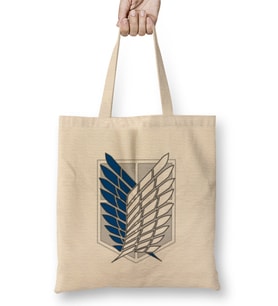 Attack On Titan Logo Bez Çanta Uzun Saplı