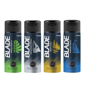 Blade Deodorant 150 ml Erkek 4 lü Karma Paket
