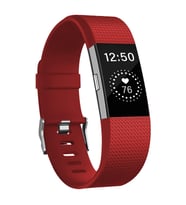 Fitbit Charge 2 Akıllı Saat Uyumlu Silikon Kordon/Kayış
