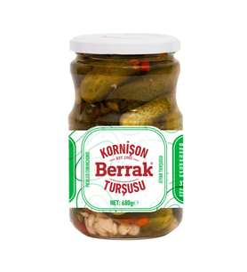 Berrak Kornişon Turşusu 680 g e