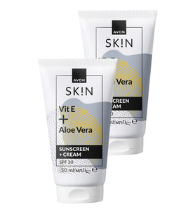 SK!N Güneş Koruyucu + Krem SPF30 50 Ml. İkili Paket