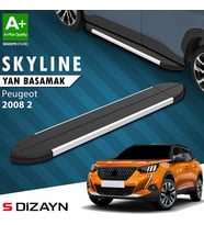 S-Dizayn Peugeot 2008 2 Skyline Aluminyum Yan Basamak 183 Cm 2020 Üzeri A+ Kalite