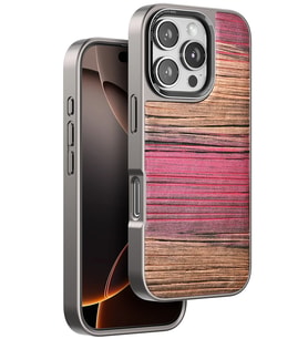 Iphone 16 Wave Kapak - Pembe