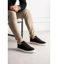 RS625 - Keten Erkek Spor Ayakkabı SIYAH/SIYAH