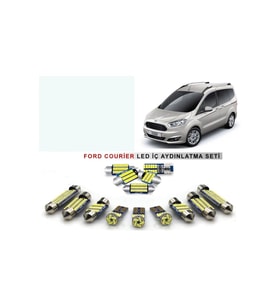 Ford Courier Led Iç Aydınlatma Ampul Seti Parlak Beyaz