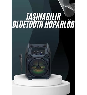 Mey İthalat® Yeni Nesil Bluetooth Hoparlör Usb Tf Kart Girişli Çoklu Bağlantı
