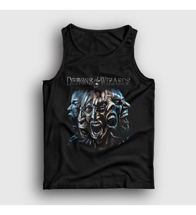 Presmono Unisex Siyah Pain Demons And Wizards Atlet 409667tt