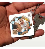 Kişiye Özel Evlat Sevgisi Babalar Günü Anahtarlık