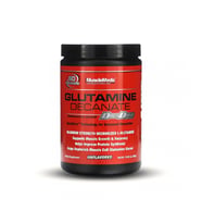 MuscleMeds, Mikronize Glutamine Gh Recovery Decanate, Unflavored 300 Gr - 60 servis (Silver)