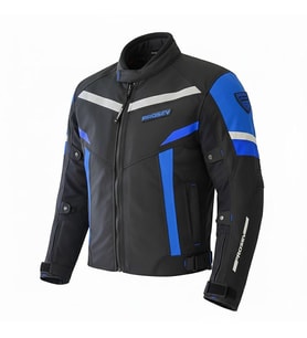 CE2150 4 Mevsim Motosiklet Montu Siyah-Mavi Motorcu Mont