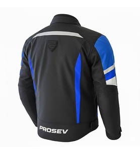 CE2150 4 Mevsim Motosiklet Montu Siyah-Mavi Motorcu Mont