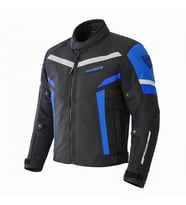CE2150 4 Mevsim Motosiklet Montu Siyah-Mavi Motorcu Mont