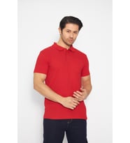 Orange Safety Kırmızı Kısa Kol Polo Yaka T-Shirt