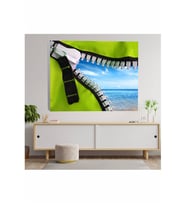 Kalp Yapan Kuğu Temalı Kanvas Tablo