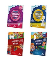 Okul Öncesi Aktivite Seti 4-6 Yaş (4 Kitap)