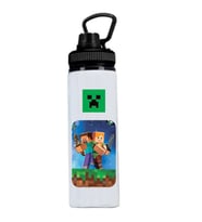 Minecrafttt Baskılı Metal Suluk 800ml.