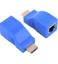 4971 Hdmi Rj45 Cat5 6 Extender Uzatıcı Uzatma Aparatı Adaptör