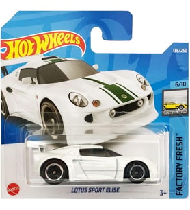 Hot Wheels - Lotus Sport Elise - Beyaz (1/64) 2022 - HCW31