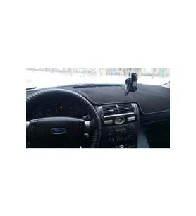 Ford Mondeo 3 Modellerine Uygun Torpido Koruma Halısı Siyah Kenar Renk Siyah