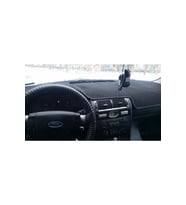 Ford Mondeo 3 Modellerine Uygun Torpido Koruma Halısı Siyah Kenar Renk Siyah