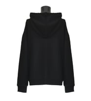 Kapüşonlu Kadın Sweatshirt - Siyah