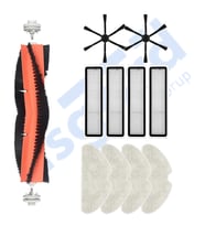 Dreame D10S, D10S PRO, D9 MAX GEN2 Uyumlu 1 Ana Fırça 2 Yan Fırça 4 Filtre 4 Mop PKT-iasgf0000245