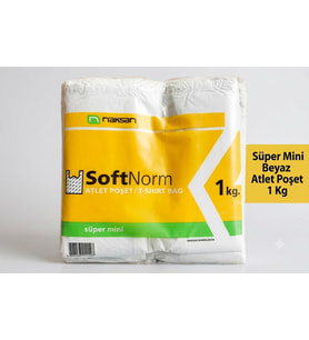 ŞeyliŞeyler - Naksan Süper Mini Beyaz Atlet Poşet 1 Kg