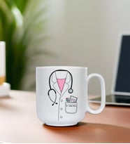 Kişiye Özel Doktor Temalı Kupa Bardak
