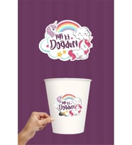 Unicorn Sticker 20'li (Yapışkanlı Kağıt)